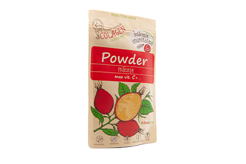 Rosehip powder front